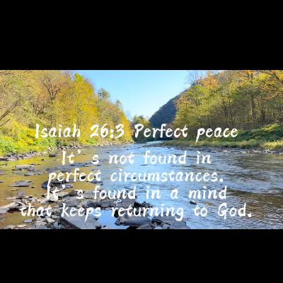 The Secret to Perfect Peace The Secret to Perfect Peace