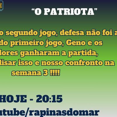 Rasocast #124 - "O PATRIOTA" Rasocast #124 - "O PATRIOTA"