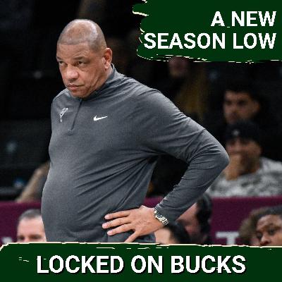 The Milwaukee Bucks season hits a new low after a 45-point blow out loss in Brooklyn