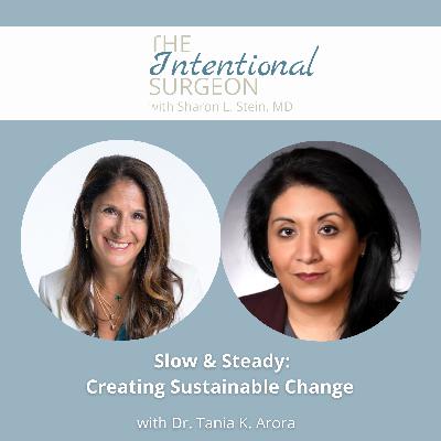 S02E06: Slow & Steady: Creating Sustainable Change with Dr. Tania K. Arora S02E06: Slow & Steady: Creating Sustainable Change with Dr. Tania K. Arora