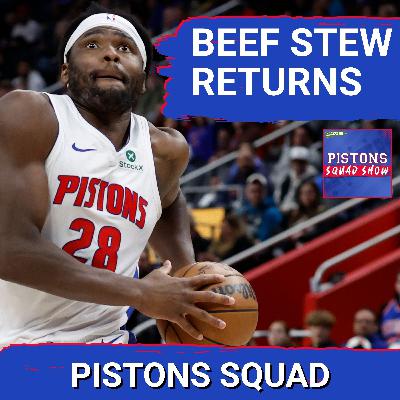 Pistons SQUAD SHOW: Isaiah Stewart RETURNS As Detroit Pistons Take On Cleveland Cavaliers
