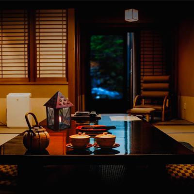 Night Rain on River w/ Light Japanese Flute