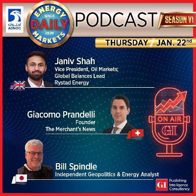 PODCAST: Daily Energy Markets - Jan. 22nd PODCAST: Daily Energy Markets - Jan. 22nd
