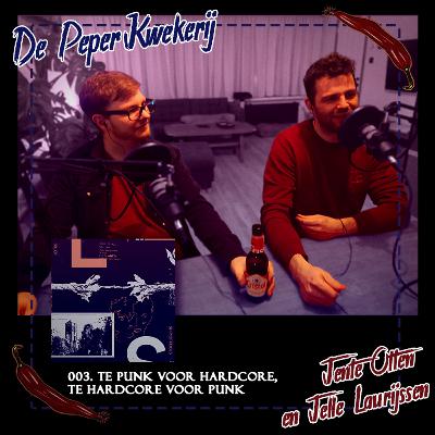 003 - Te punk voor hardcore, te hardcore voor punk (Jelle Laurijssen en Jente Otten)