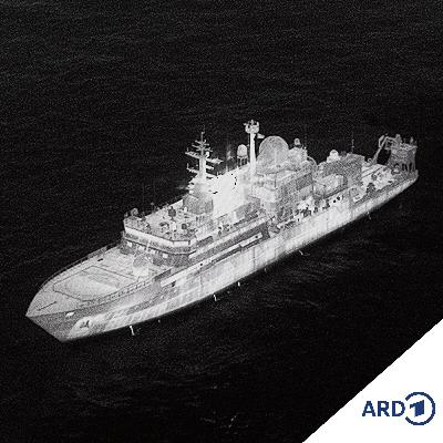 Russisches Spionageschiff vor Schottland Russisches Spionageschiff vor Schottland