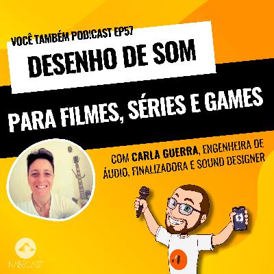 Desenho de som para filmes, séries e games.