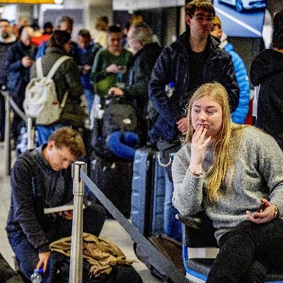 Thousands stranded amid flight cancellations in Amsterdam