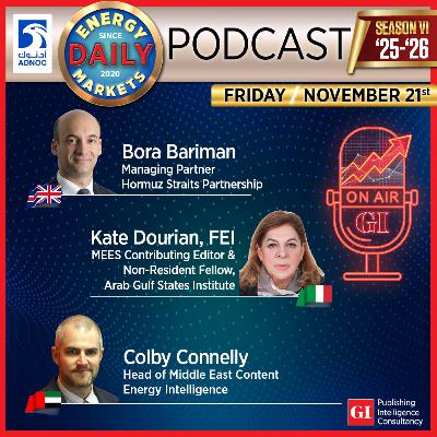 PODCAST: Daily Energy Markets - Nov 21st PODCAST: Daily Energy Markets - Nov 21st