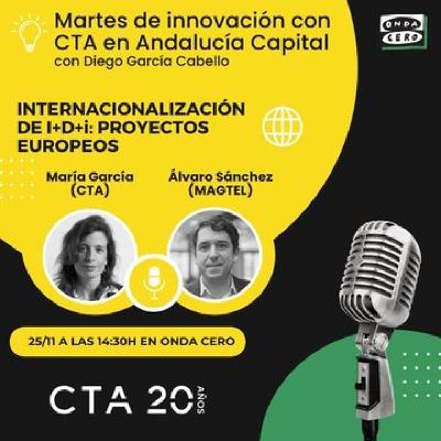 Entrevistas a María García, de CTA y Álvaro Sánchez, director I+D+i Magtel