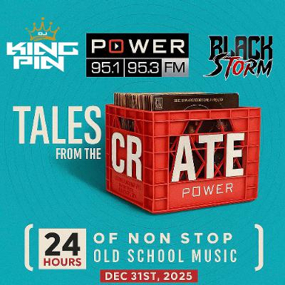 TALES FROM THE CRATE 25' DJ KINGPIN X BLACKSTORM