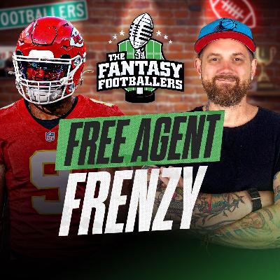 Free Agent Frenzy! + Big Trades - Fantasy Football Podcast for 3/10