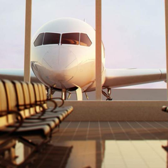 Airport اسپانیایی در فرودگاه