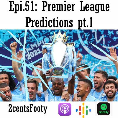Premier League Predictions pt.1
