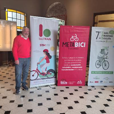 El bicitran mendocino llegó al 7mo Foro Argentino de la Bicicleta El bicitran mendocino llegó al 7mo Foro Argentino de la Bicicleta