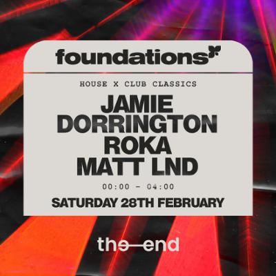 HOUSE x CLASSICS - Jamie Dorrington Live @ The End - Foundations Uk