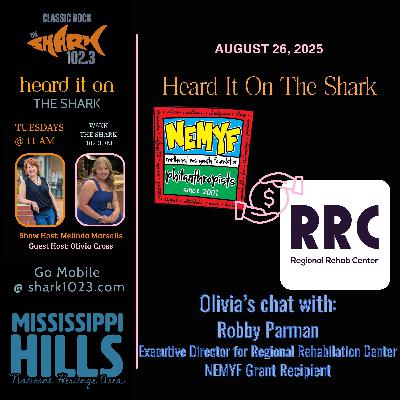 Olivia Speaks With Robby Parman, Executive Director of Regional Rehab Center Olivia Speaks With Robby Parman, Executive Director of Regional Rehab Center