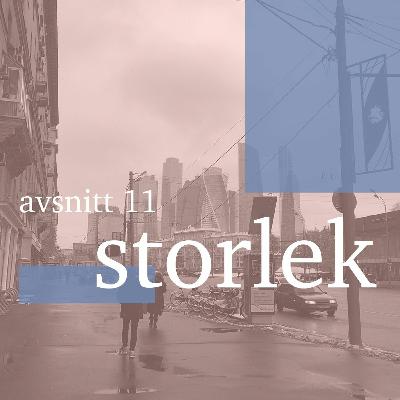 Avsnitt 11 - Storlek Avsnitt 11 - Storlek