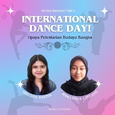 MRT — Minba Corner#1 : International Dance Day! MRT — Minba Corner#1 : International Dance Day!