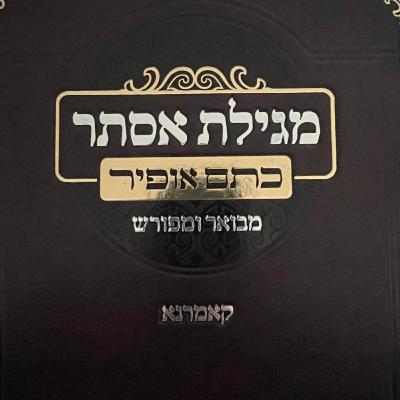 Megillat Esther - L08Y24 - Rabbi of Komarno - lesson 8 - 2024