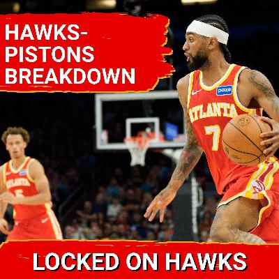 Hawks winning streak snapped with uneven loss to Pistons