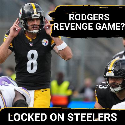 Steelers' Aaron Rodgers Playing Down Revenge Game vs Packers? | Getting T.J. Watt, Pressure Going