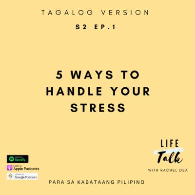 5 Ways to Handle your Stress (english version) w/ my classmates