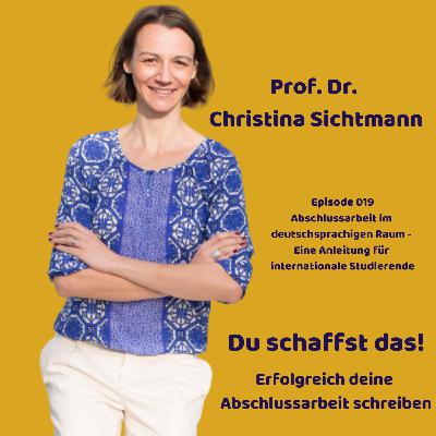 Abschlussarbeit im deutschsprachigen System - Eine Anleitung für internationale Studierende