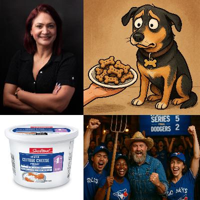 Blue Jays Boost, Food Inflation Blues, Dangerous Doggie Snacks & guest Kiran Mann, CEO of Brar's