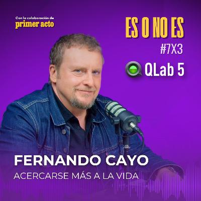 Acercarse más a la vida: Entrevista a Fernando Cayo Acercarse más a la vida: Entrevista a Fernando Cayo