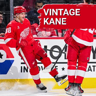 VINTAGE SHOWTIME! Patrick Kane and Alex DeBrincat combine for 5 points to snap Detroit's losing streak VINTAGE SHOWTIME! Patrick Kane and Alex DeBrincat combine for 5 points to snap Detroit's losing streak