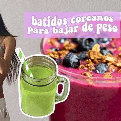 BATIDOS COREANOS PARA ADELGAZAR 🧃🍏