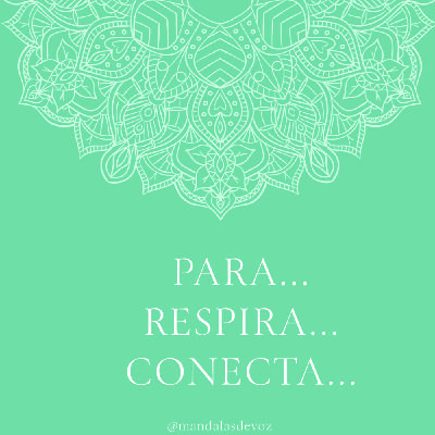 MEDITACIÓN BREVE GUIADA · "Para... Respira... Conecta..."