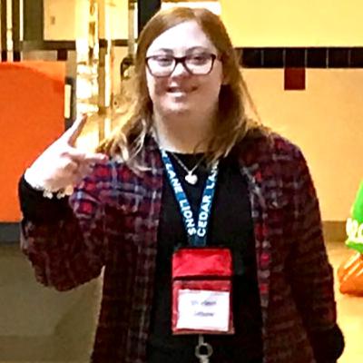 Inclusion Story 4: School Cafeteria Staff- Meet Ms. Hannah Gamble