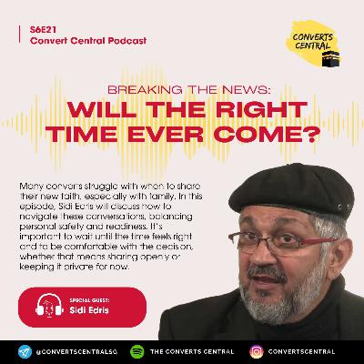 S6E21: Breaking The News: Will the Right Time Ever Come?