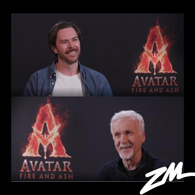 ZM's Bree & Clint with James Cameron for Avatar: Fire and Ash (full)