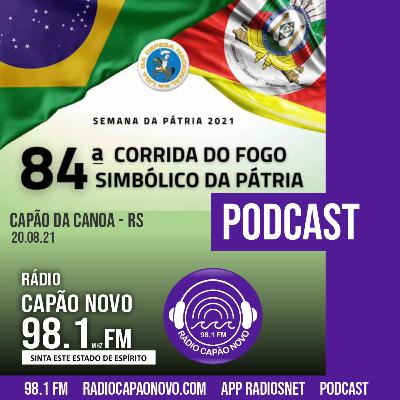 Rádio Capão Novo 98.1 FM - Fogo Simbólico da Pátria 2021 Rádio Capão Novo 98.1 FM - Fogo Simbólico da Pátria 2021