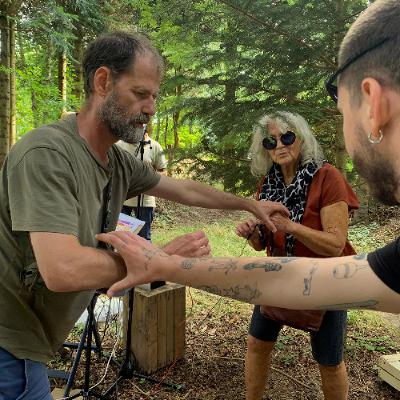 Cellulose beats for mycelium