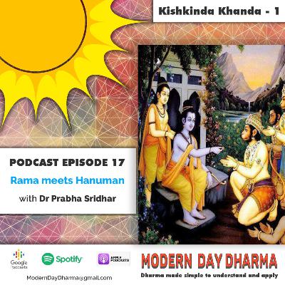017: Rama Meets Hanuman and Sugreeva 017: Rama Meets Hanuman and Sugreeva