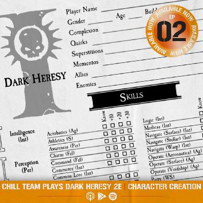 DARK HERESY 02 - Is TYBA-343 MK4 OP? Character Creation