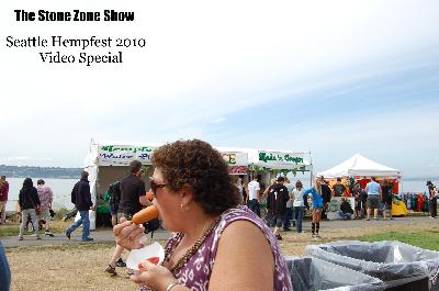 The Stone Zone Show Video Smokeout -2010 Seattle Hempfes -