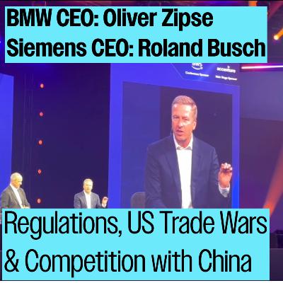 Can Europe Compete? BMW & Siemens CEOs on Regulation, China, and the 2035 Ban at IAA Mobility 2025!