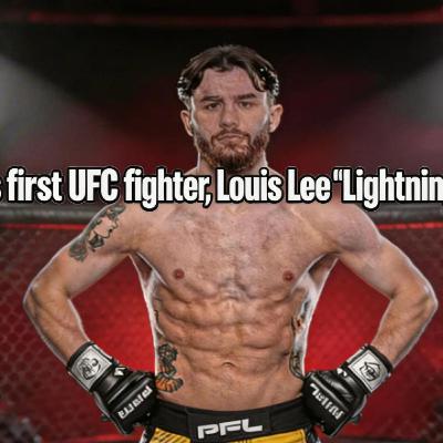 Ep50 - Leeds first ever UFC fighter, Louis "Lightning" Lee Scott