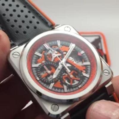 BELL & ROSS AEROGT ORANGE