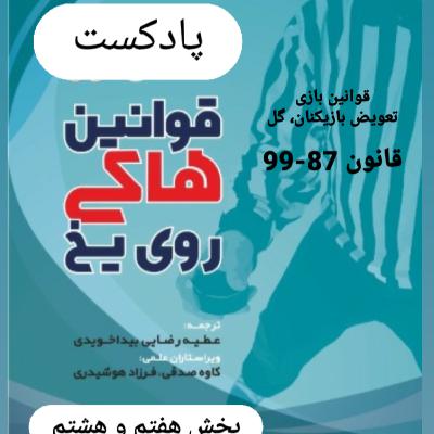 بخش هفتم و هشتم قوانین هاکی روی یخ