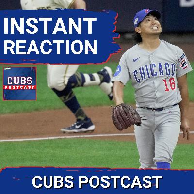 POSTCAST: The Chicago Cubs get OUTPLAYED again by the Brewers, face elimination being down 0-2
