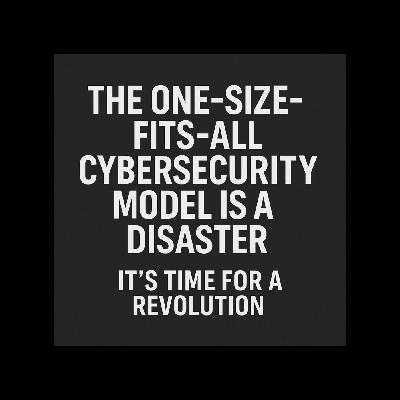 The One-Size-Fits-All Cybersecurity Model is a Disaster – It’s Time for a Revolution The One-Size-Fits-All Cybersecurity Model is a Disaster – It’s Time for a Revolution