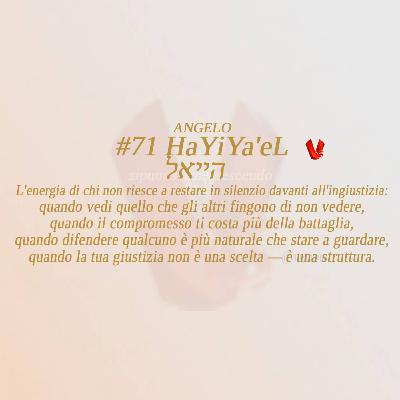⚔️ HaYiYa'eL #71 — Il Paladino che non scende a patti