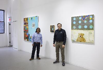 Joe Ramiro Garcia and David Eichholtz "Keep Off The Grass" gallery talk - part 2