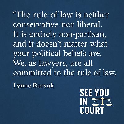 The Rule of Law Is Nonpartisan The Rule of Law Is Nonpartisan