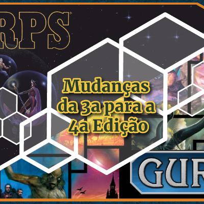 Ep. 6 - Diferenças entre 3e e 4e de GURPS Ep. 6 - Diferenças entre 3e e 4e de GURPS